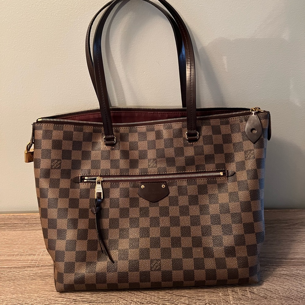 Louis Vuitton Damier Ebena Iena MM Tote